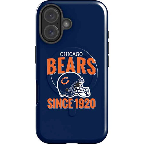 NFL Chicago Bears Helmet iPhone 16 Magsafe Impact Case